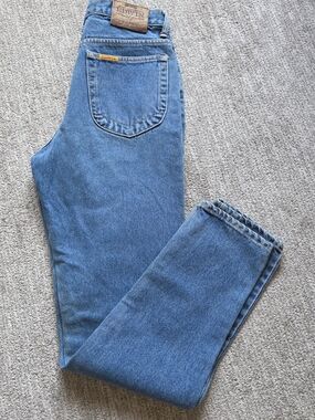 Vintage 80's 90's Tokyo Jeans EDWIN French Classic Blue High-Rise Japan Denim